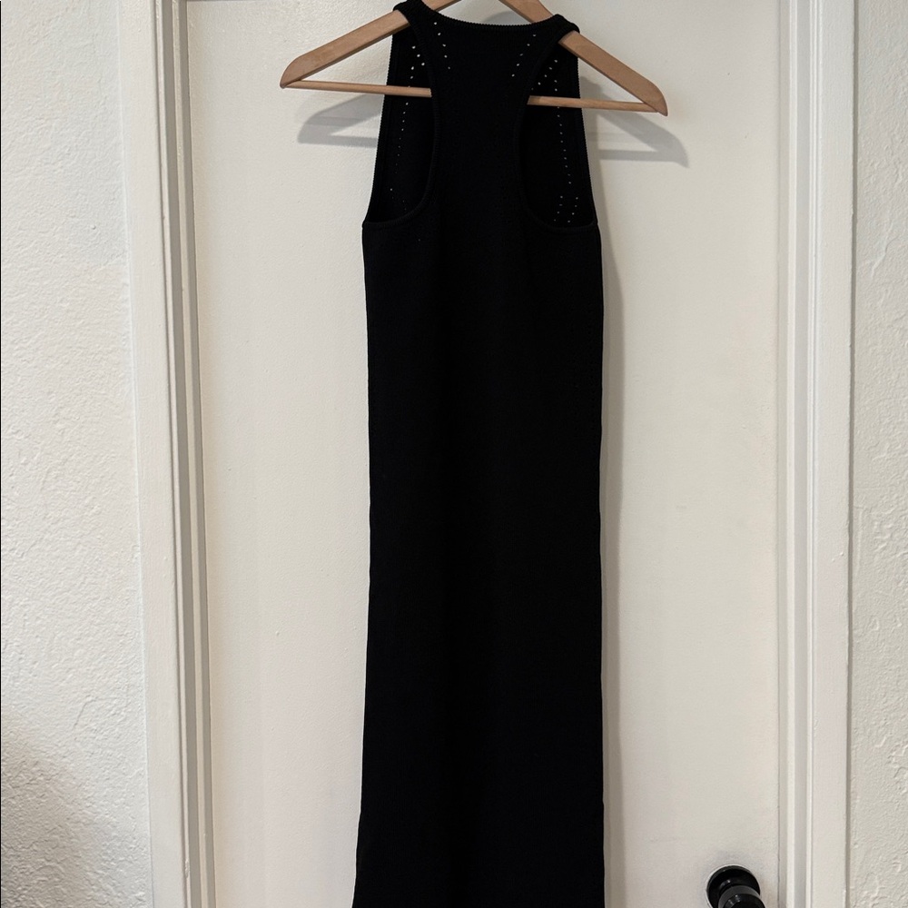 A.L.C. Black Bandage Racer Back Tank Dress Sz M - Picture 8 of 10